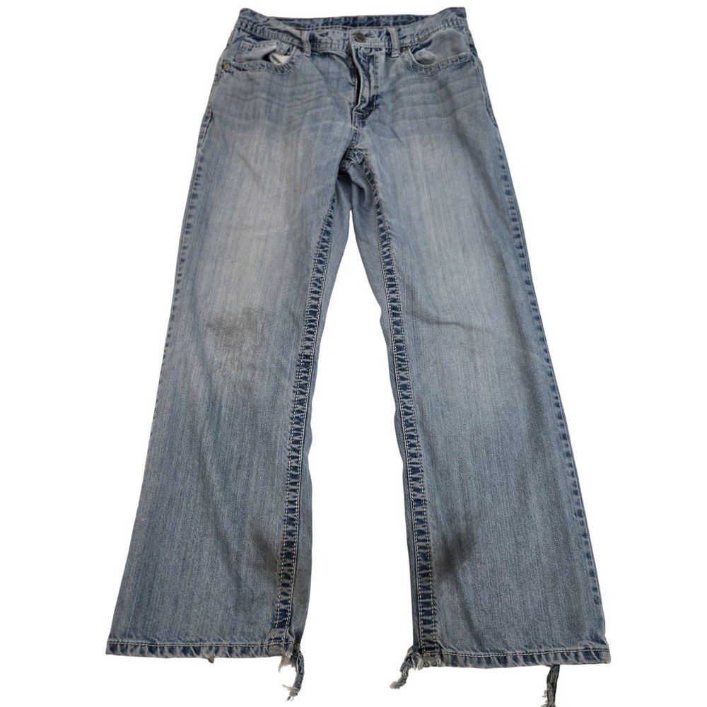 BKE DENIM Jeans Men‎ 32 S THRESHED Distressed Skater 100% Cotton Grunge